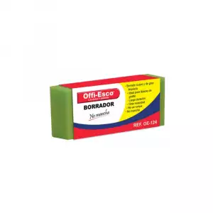 BORRADOR OFFI-ESCO GOMA REFERENCIA 124