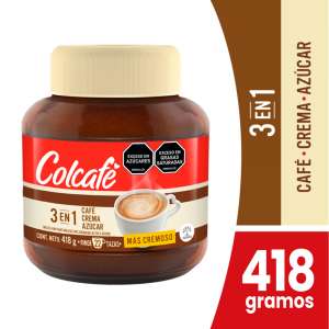 CAFE COLCAFE 3EN1 MAS CREMOSO X418g - Mercado Zapatoca