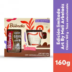 CAFÉ GRANULADO BUENDÍA X160g GRATIS TAZA