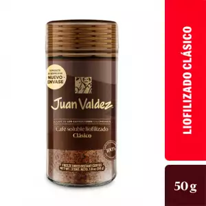 CAFÉ GRANULADO JUAN VALDEZ CLÁSICO X50g