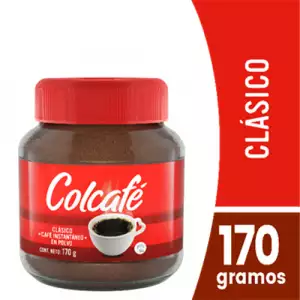 CAFE INSTANTÁNEO COLCAFÉ CLÁSICO X170g