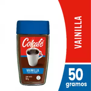 CAFÉ INSTANTANEO COLCAFÉ VAINLLA X50g