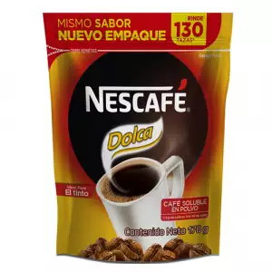 CAFÉ INSTANTANEO NESCAFÉ DOLCA DOYPACK X170g