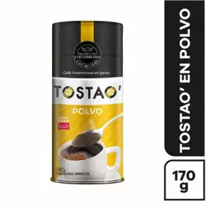 CAFÉ INSTANTANEO TOSTAO X170g