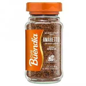 CAFÉ LIOFILIZADO BUENDÍA AMARETTO X85g