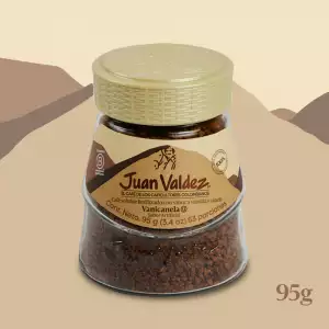 CAFÉ LIOFILIZADO JUAN VALDEZ VANICANELA X95g