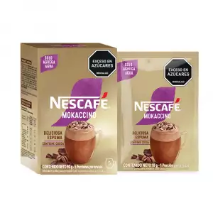 CAFÉ MIX INSTANTANEO NESCAFÉ MOKACCINO X5 X18g