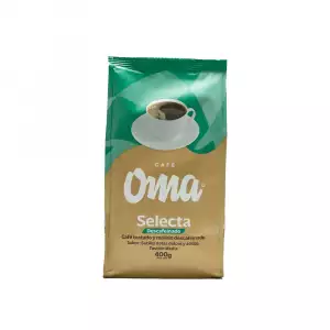 CAFÉ TOSTADO DESCAFEINADO OMA SELECTA X400g