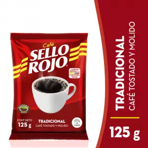 CAFÉ TOSTADO SELLO ROJO X125g