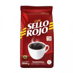 CAFÉ TOSTADO SELLO ROJO X2500g