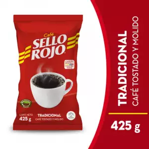 CAFE TOSTADO SELLO ROJO X425g