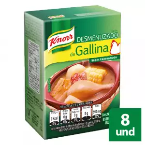 CALDO KNORR GALLINA X8U X11g