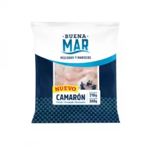 CAMARÓN PELADO DESVENADO PRECOCIDO BUENA MAR X300g