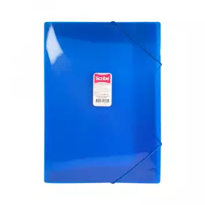 CARPETA SCRIBE PLASTICA SEGURIDAD OFICIO