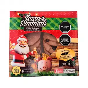 CENA NAVIDAD SURTICARNES NAVIDEÑA CAJA X600g