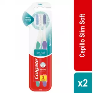CEPILLO DENTAL COLGATE SLIM SOFT X2un