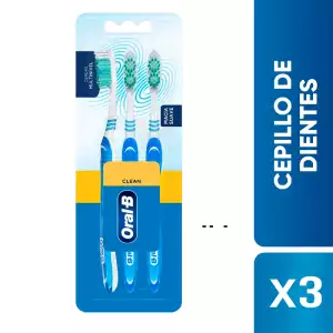 CEPILLO DENTAL ORAL B CLEAN COMPLETE X3U