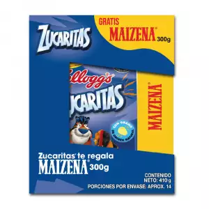 CEREAL KELLOGGS ZUCARITAS BOL X410g GRATIS NATILLA