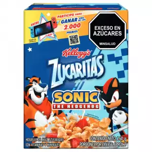 CEREAL KELLOGGS ZUCARITAS CAJA X260g