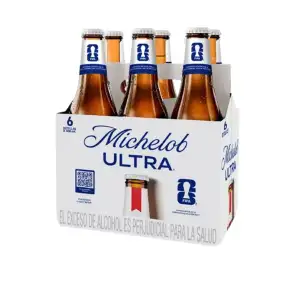 CERVEZA MICHELOB ULTRA BOTELLA X6U X330ml