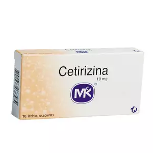 CETIRIZINA X10mg MK X10 TABLETAS