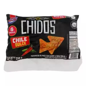 CHIDOS CHILE SUPER RICAS DULCE X6U X38g