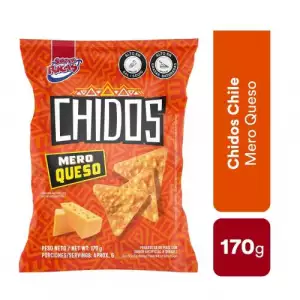 CHIDOS CHILE SUPER RICAS QUESO X170g