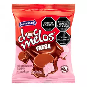 CHOCMELOS FRESA X32.2g