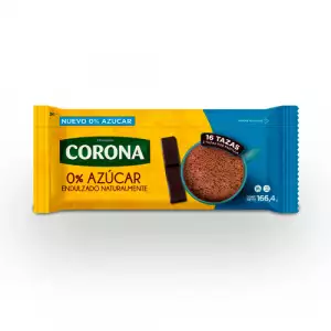 CHOCOLATE CORONA SIN AZÚCAR X166.4g