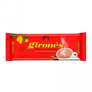 CHOCOLATE GIRONES CLAVOS Y CANELA X400g