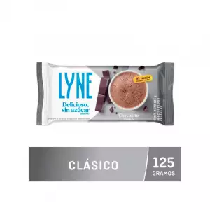 CHOCOLATE LYNE CLASICO SIN AZÚCAR X125g