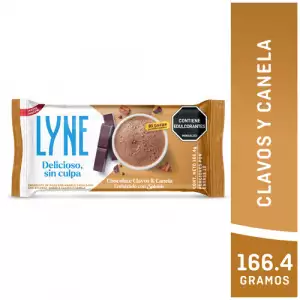 CHOCOLATE LYNE CLAVOS CANELA PASTILLADO X166.4g