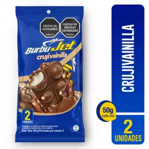 CHOCOLATINA JET CRUJIVAINILLA X2u X50g