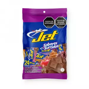 CHOCOLATINA JET MINI SURTIDO X24U