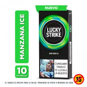 CIGARRILLO LUCKY STRIKE MANZANA X10u