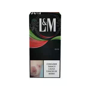 CIGARRILLO LYM EVO VERDE ROJO MINT X10u