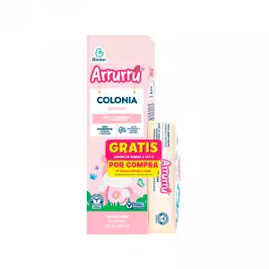 COLONIA ARRURRU ORIGINAL ROSA X120ml+JABON AVENA X110g