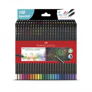 COLORES FABER CASTELL SUPERSOFT X100u
