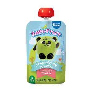 COMPOTA BABY FRUIT POUCH MANZANA X90g - Mercado Zapatoca