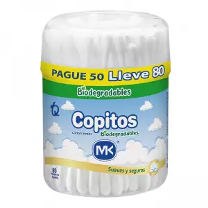 COPITOS MK ESTERILIZADOS PAGUE 50 LLEVE 80u