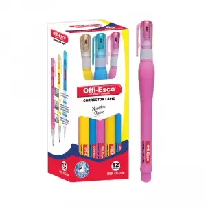 CORRECTOR OFFI-ESCO LAPIZ REFERENCIA 256 SURTIDO
