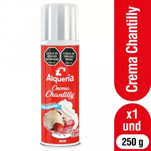 CREMA DE CHANTILLY ALQUERIA SPRAY X250g