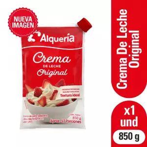 CREMA DE LECHE ALQUERIA X850ml