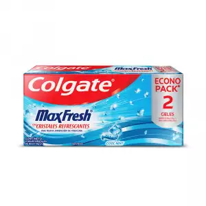 CREMA DENTAL COLGATE MAX FRESH X2u X104g
