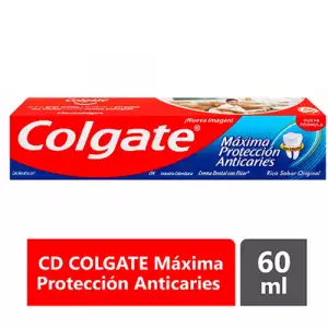 CREMA DENTAL COLGATE MAXIMA PROTECCION X60ml