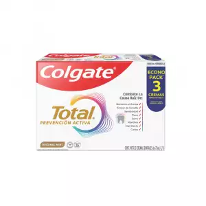 CREMA DENTAL COLGATE TOTAL ORIGINAL MINT X3 X75m