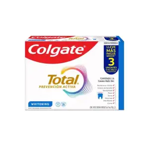 CREMA DENTAL COLGATE TOTAL WHITENING X3 X75ml