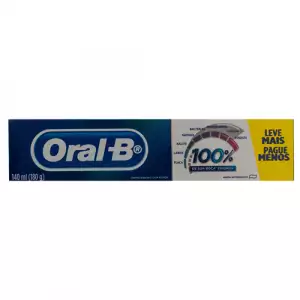 CREMA DENTAL ORAL B 100% X140ml