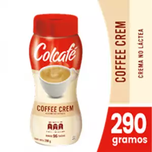 CREMA PARA CAFE COLCAFE COFFE CREM X290g