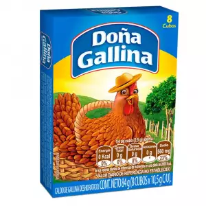 CUBOS DOÑA GALLINA X8U X10.5g